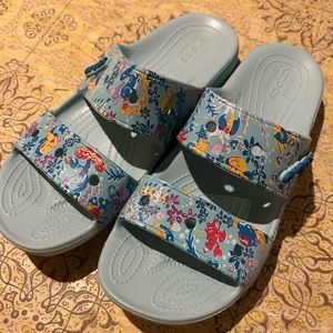 Little Mermaid Vera Bradley Crocs sandals